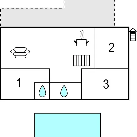 Three-bedroom In Апартаменты Медулин